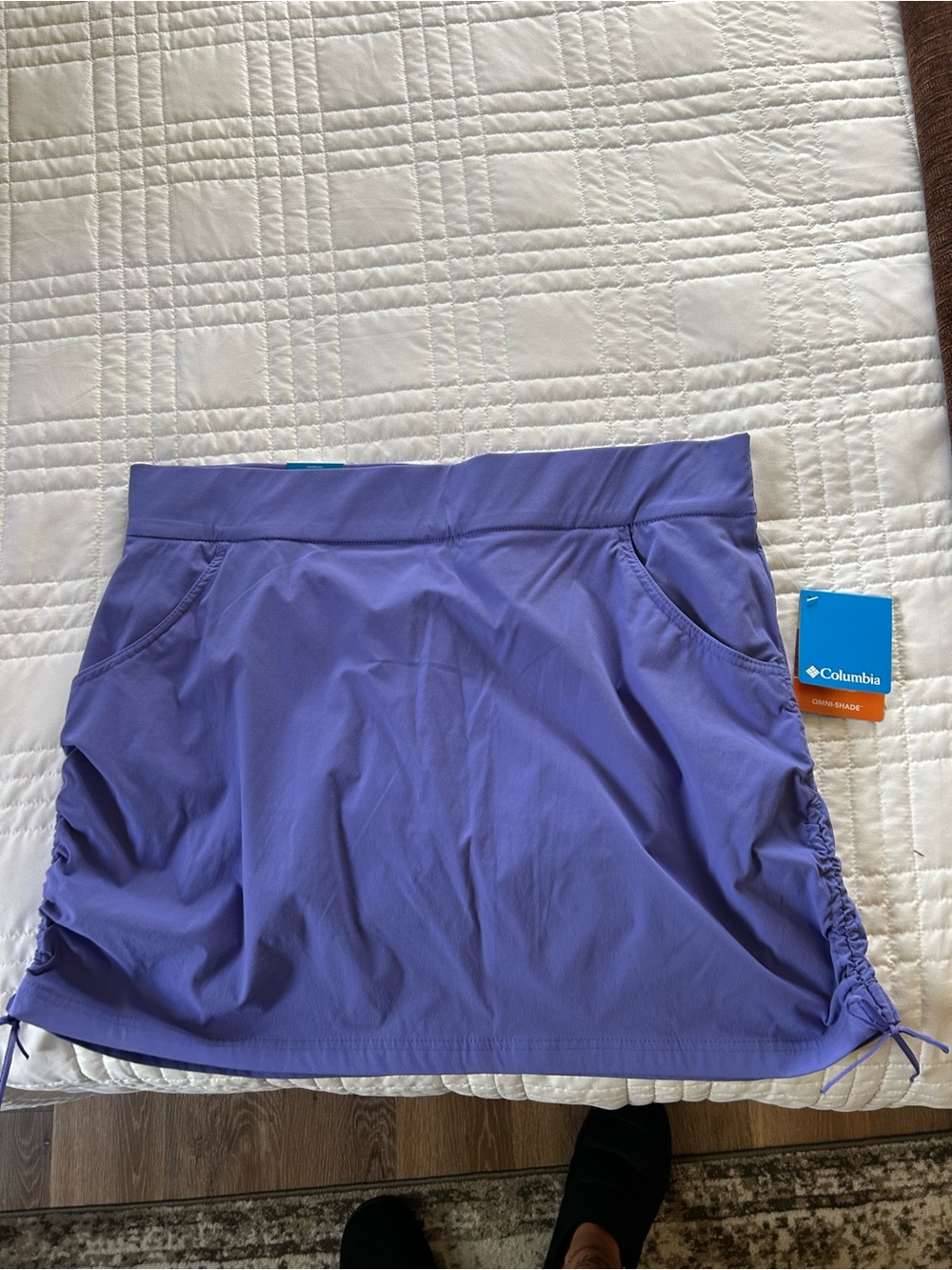 Columbia Purple Lotus Athletic Skort